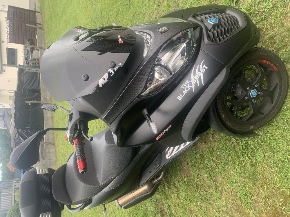 Motorrad verkaufen Piaggio MP3 500 hpe Sport Ankauf